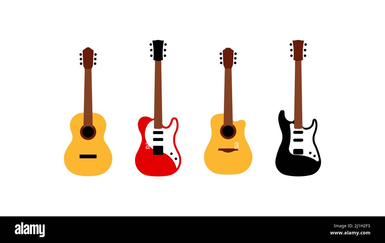 Different 2024 style guitars