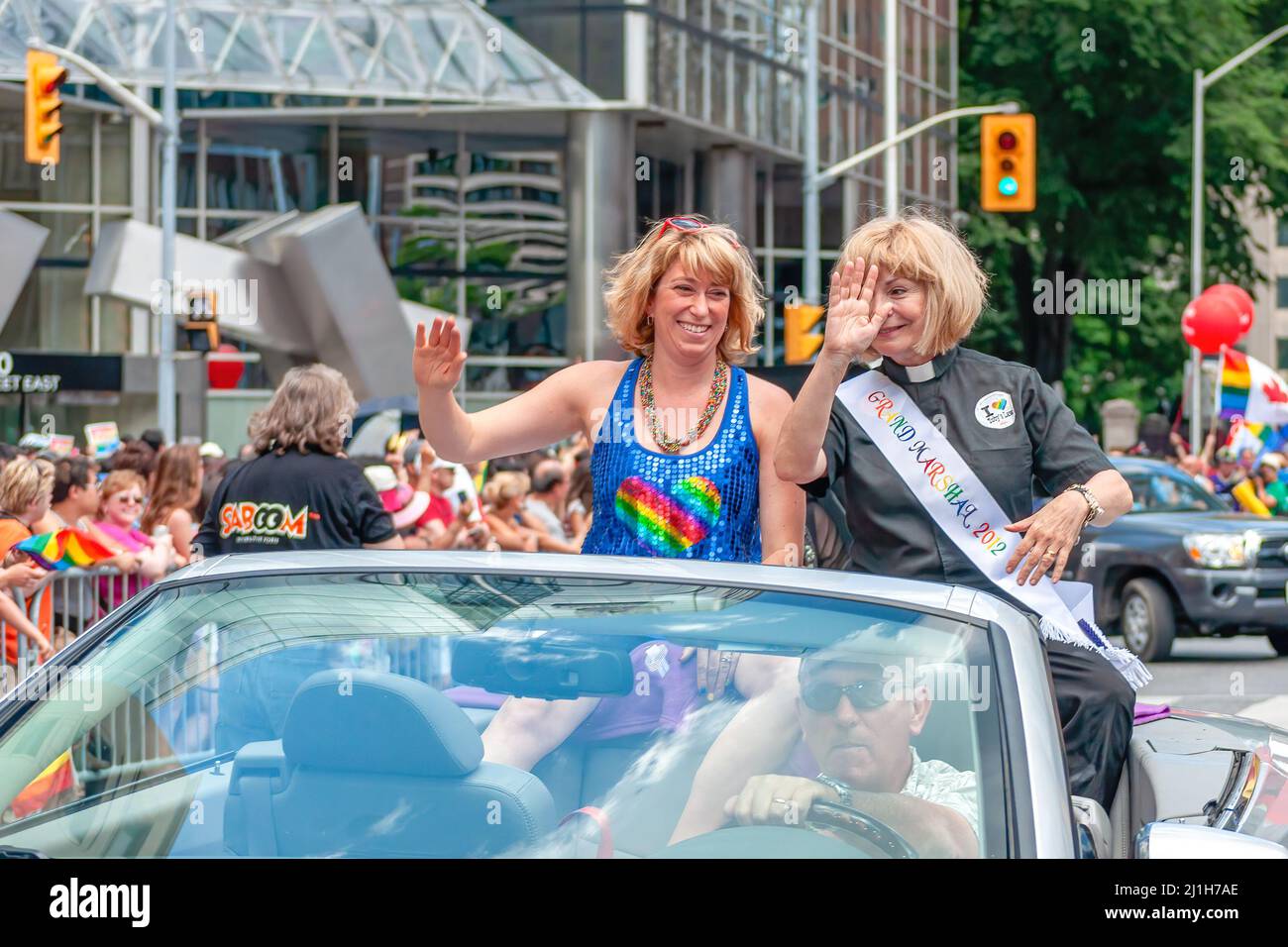 Pride Parade, Toronto, Canada, 2012 Stock Photo
