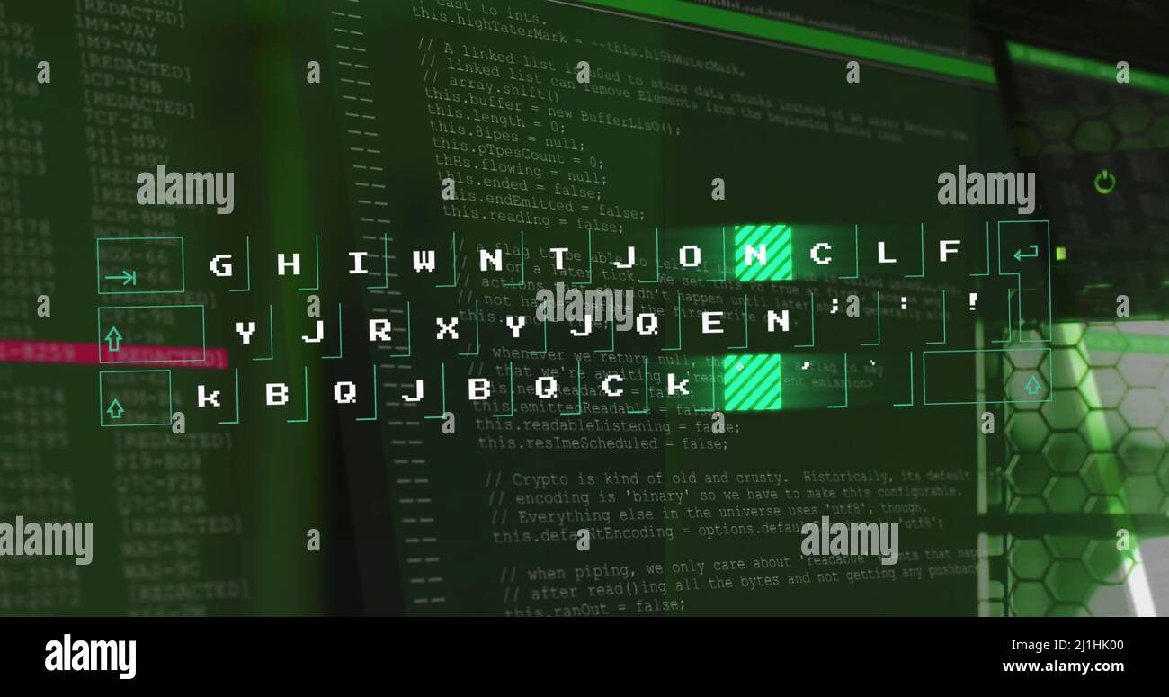 Keyboards Data Processing Image of data processing and keyboard over server room Stock Photo - Alamy