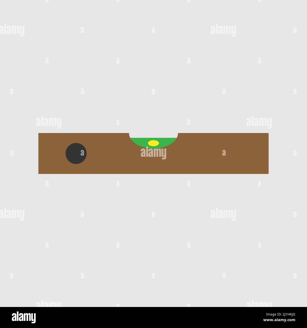 Spirit Level icon. vector symbol for web isolated Stock Vector