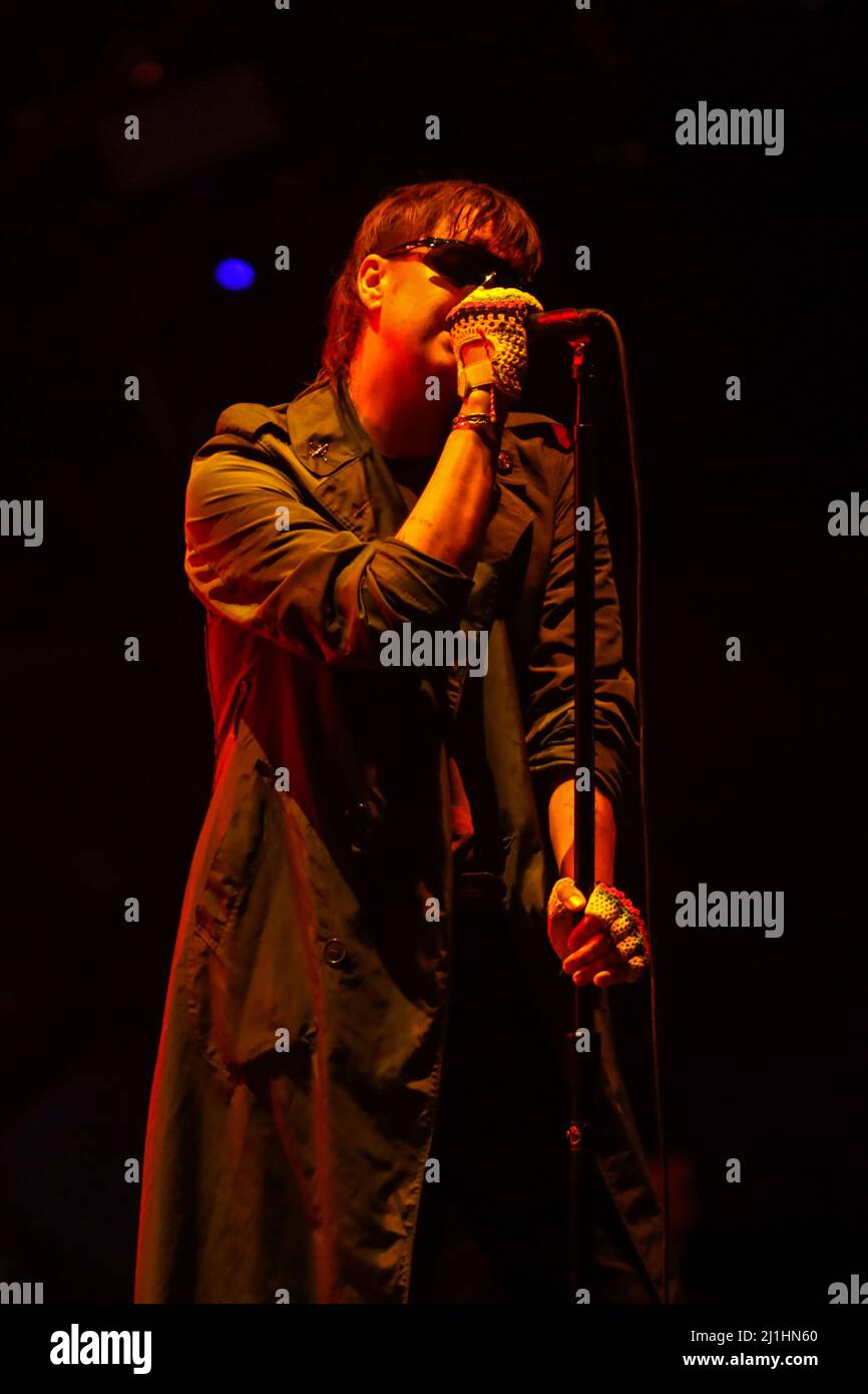 Sao Paulo, Brazil. 25th Mar, 2022. The Strokes during Lollapalooza Brasil  2022 music festival at Autódromo Interlagos in São Paulo this Friday, March  25 Credit: Brazil Photo Press/Alamy Live News Stock Photo - Alamy