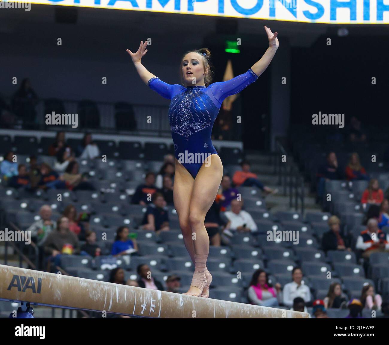 Birmingham, AL, USA. 19th Mar, 2022. Kentucky's Raena Worley performs
