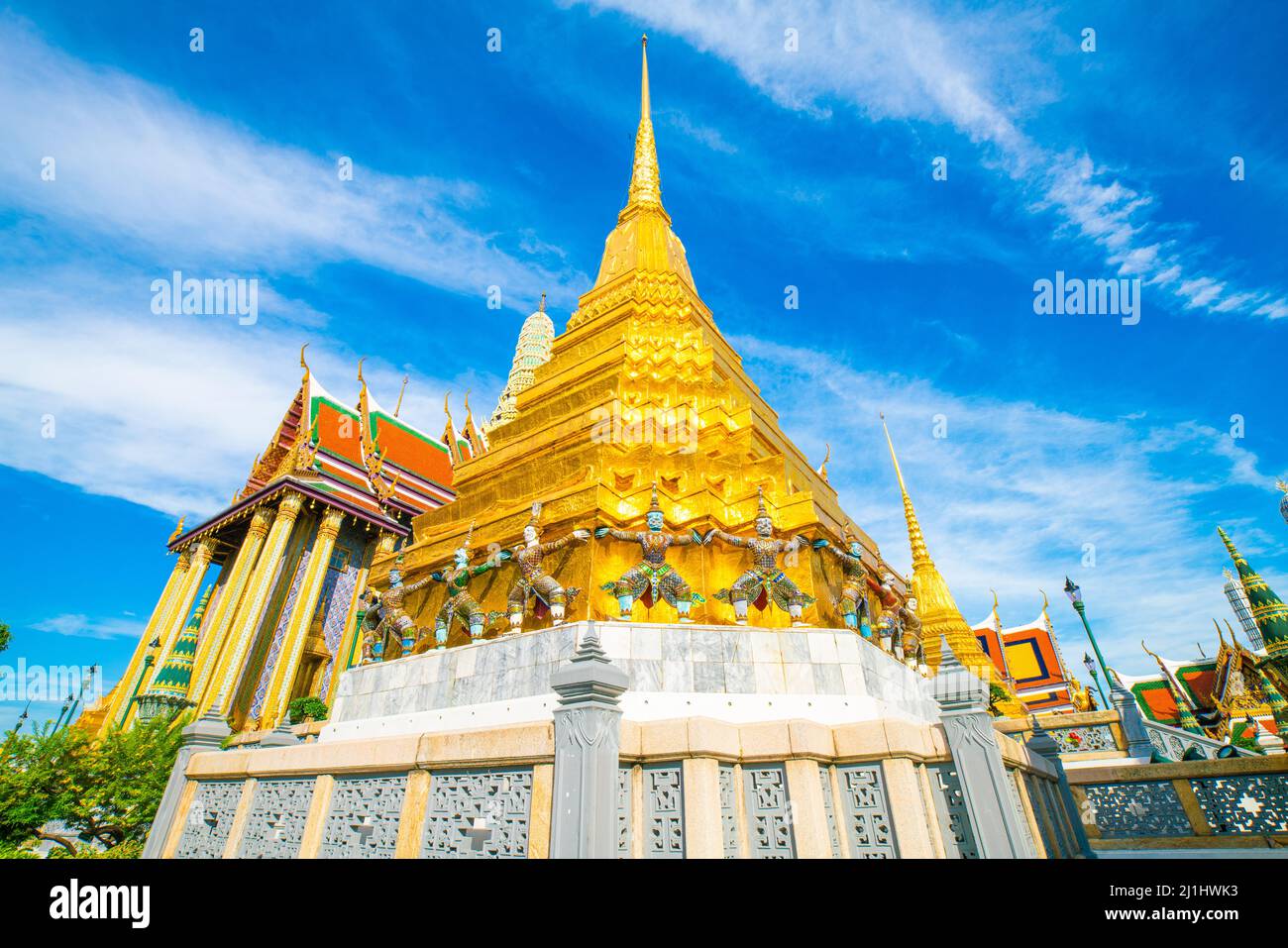 Beauty of the Emerald Buddha Temple important buddhist temple and ...