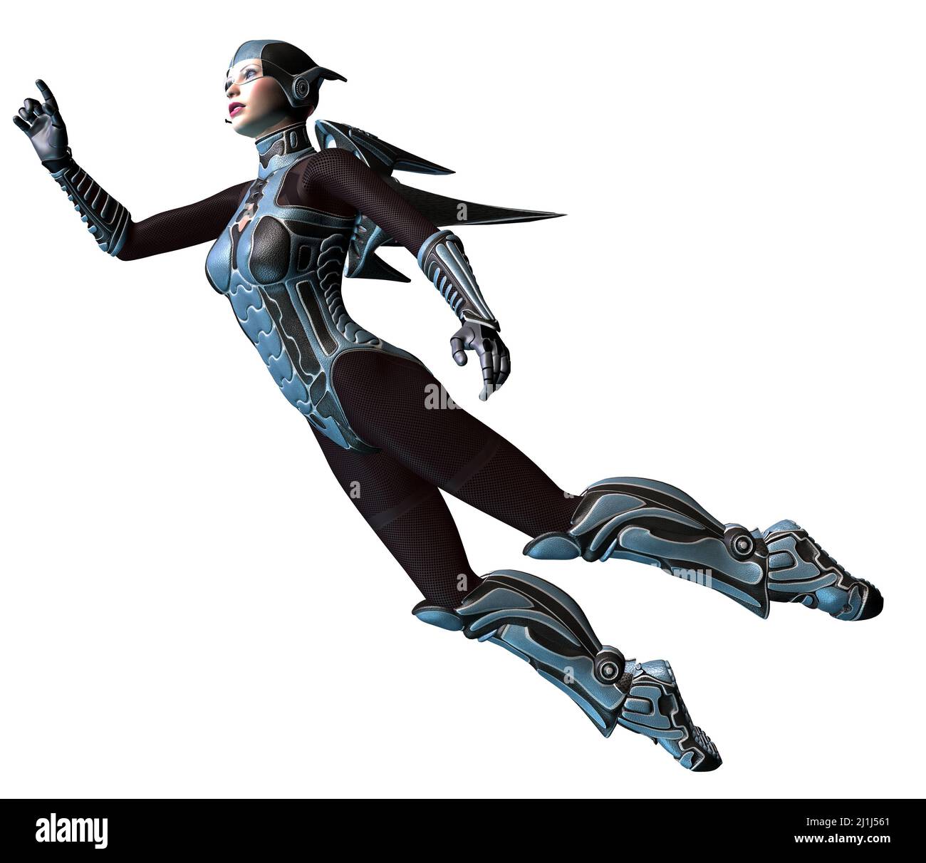 Power girl hi-res stock photography and images - Alamy
