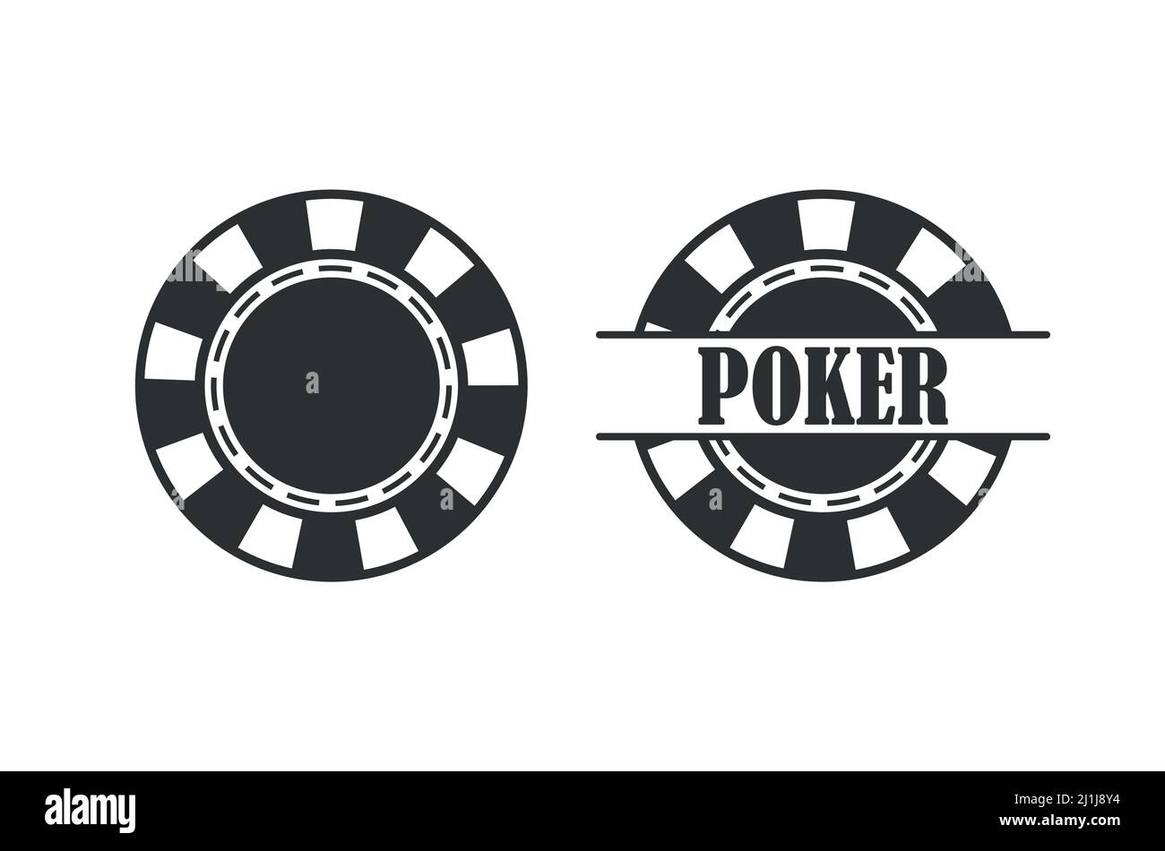 Poker Chip Queen, Texas Holdem, Clubs Playing Card, Gambling, Casino  Betting. Design Logo Template. Poker Chip. Poker Chip. Poker Chip Stock  Vector Image & Art - Alamy