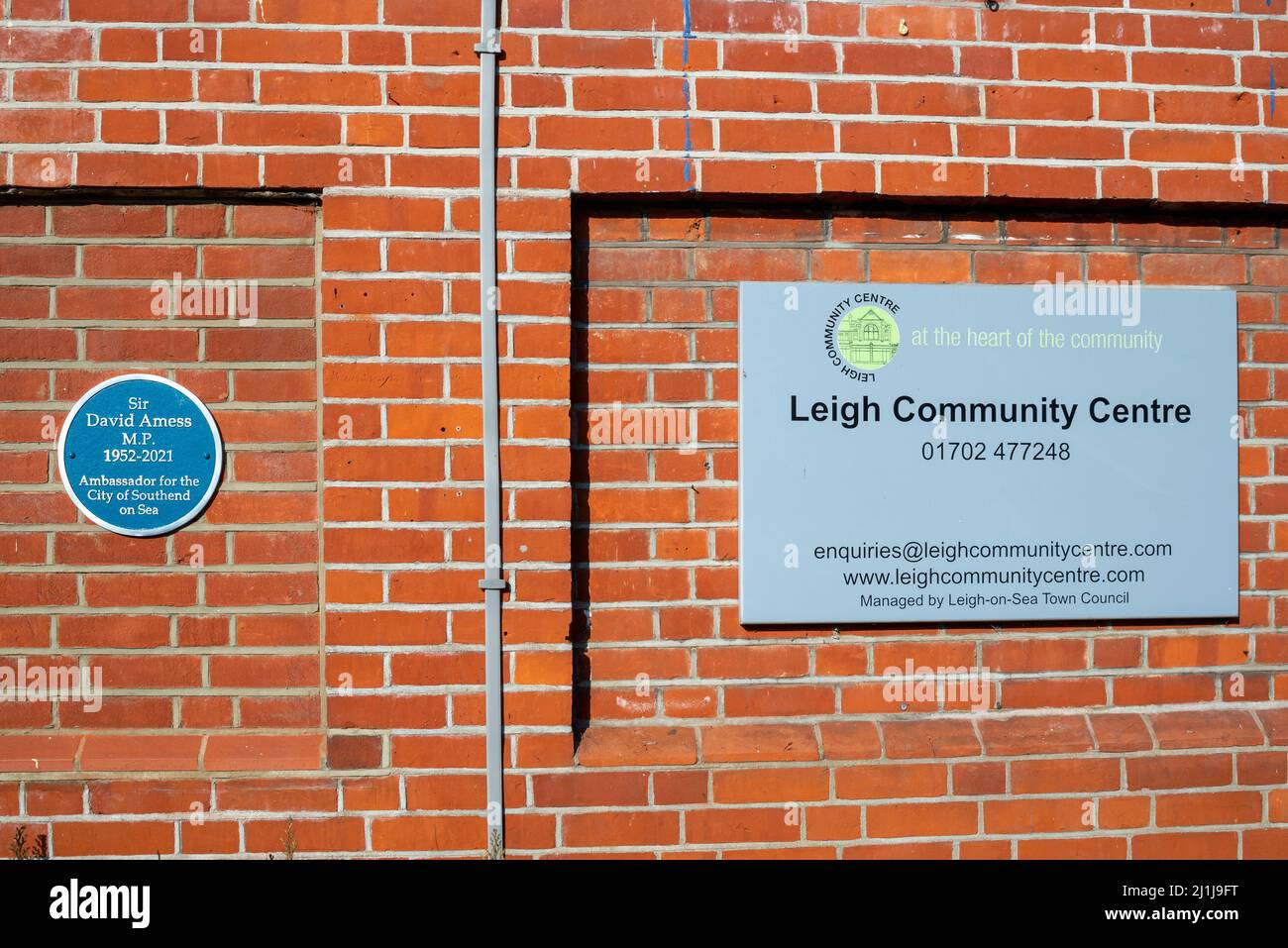 Leigh on Sea, Essex, UK. 26th Mar, 2022. A plaque was unveiled at the