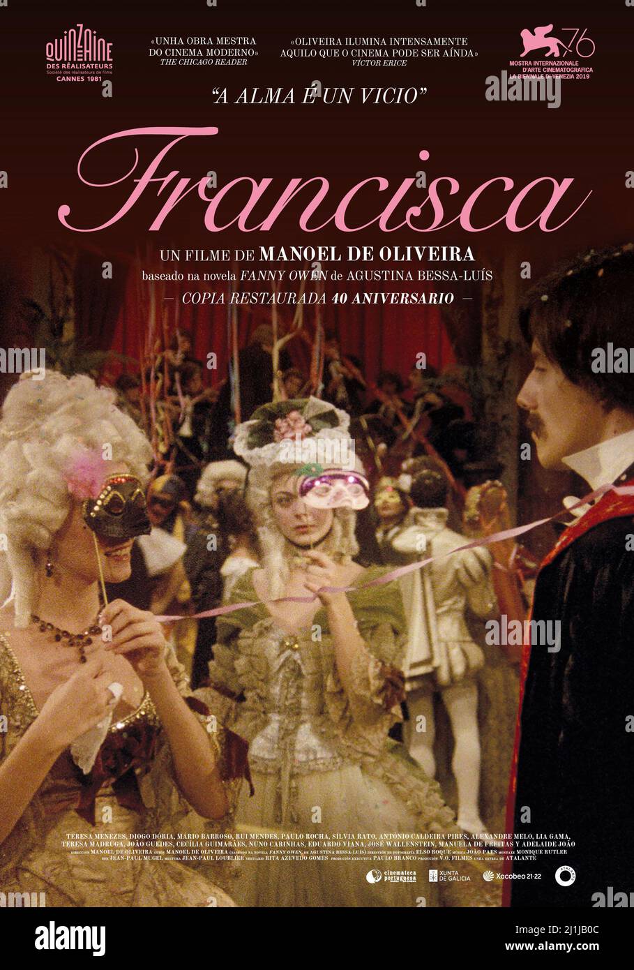 FRANCISCA (1981), directed by MANOEL DE OLIVEIRA. Credit: V.O. Filmes / Album Stock Photo