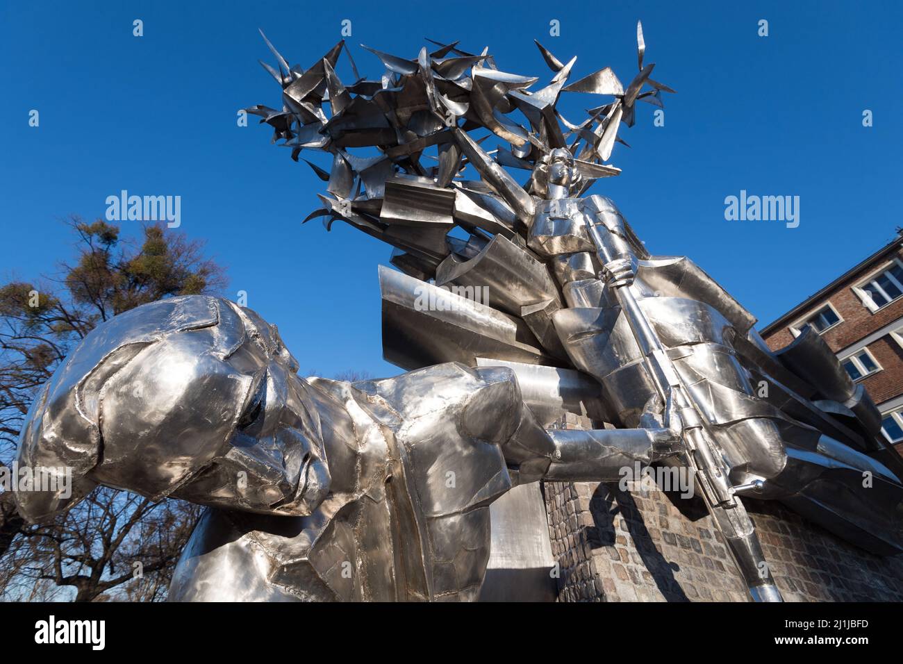 Monument to the Defenders of the Polish Post Office to memorize Defence of the Polish Post