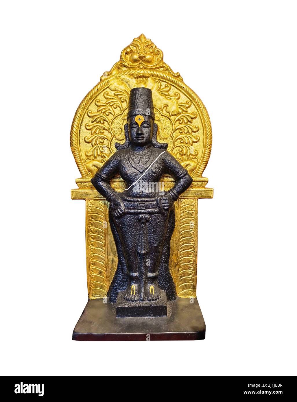 Pandharpur, India 27 February 2022, God and Goddess Vitthal Statue ...