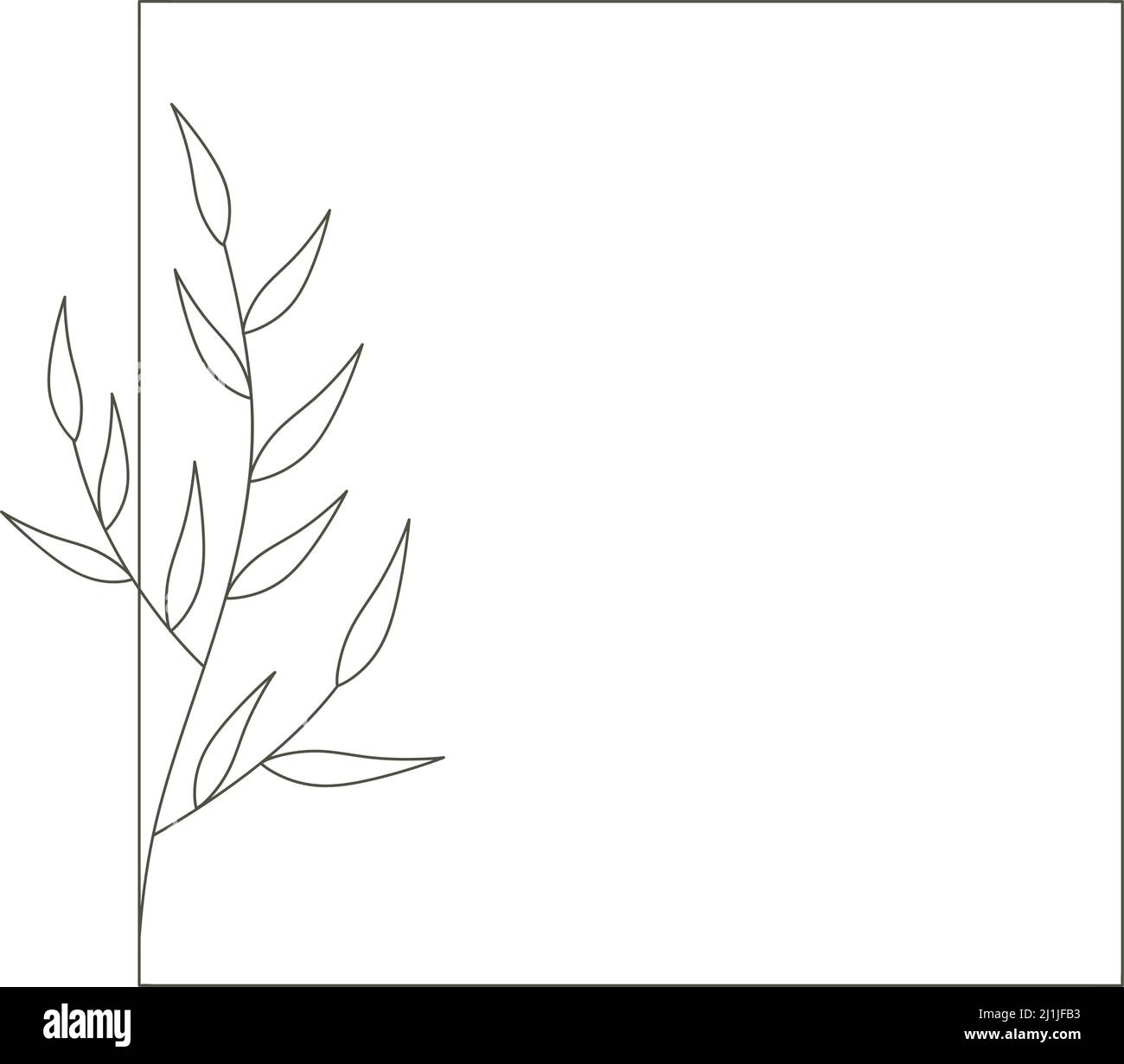 leaves isolated on white Stock Vector Image & Art - Alamy