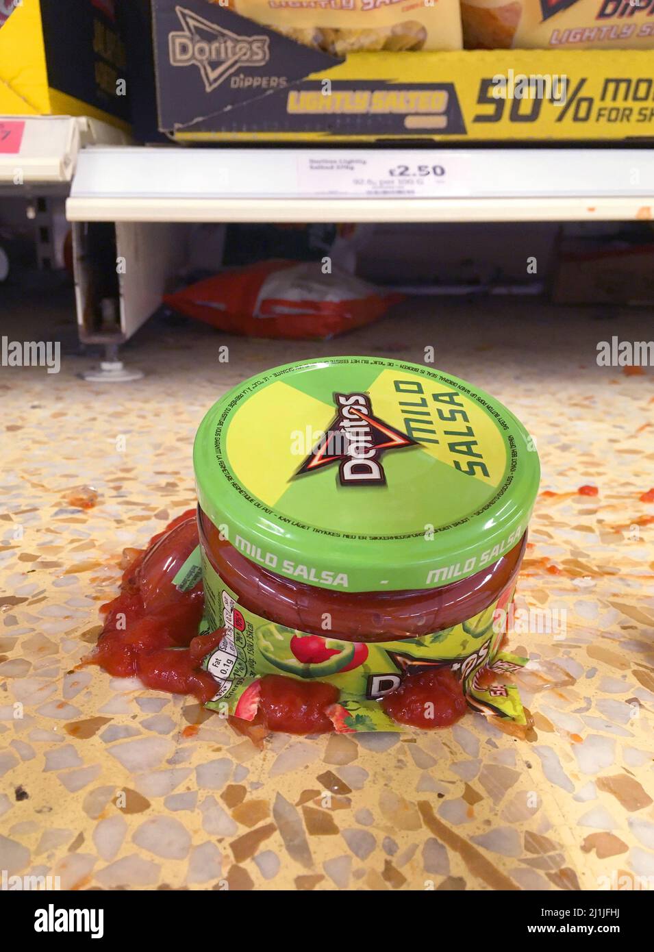 Broken jar supermarket hires stock photography and images Alamy