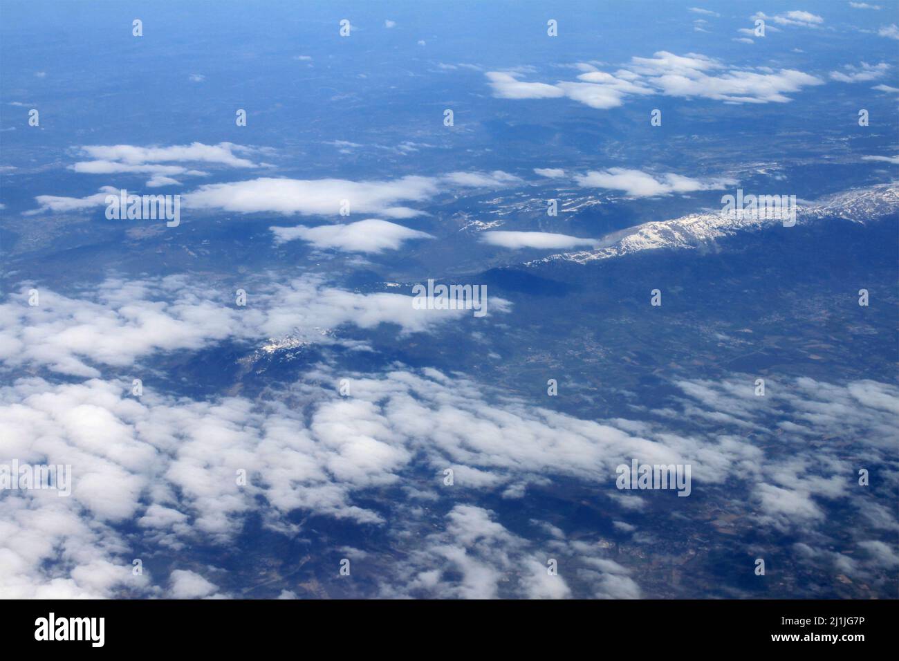 Luftaufnahme in Deutschland Stock Photo