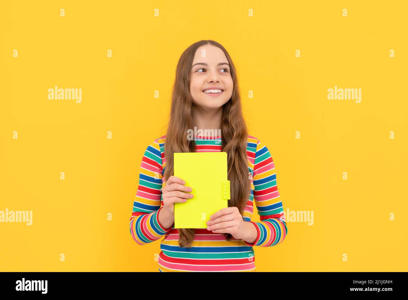 Get more knowledge. Happy child hold book. School education. Knowledge ...