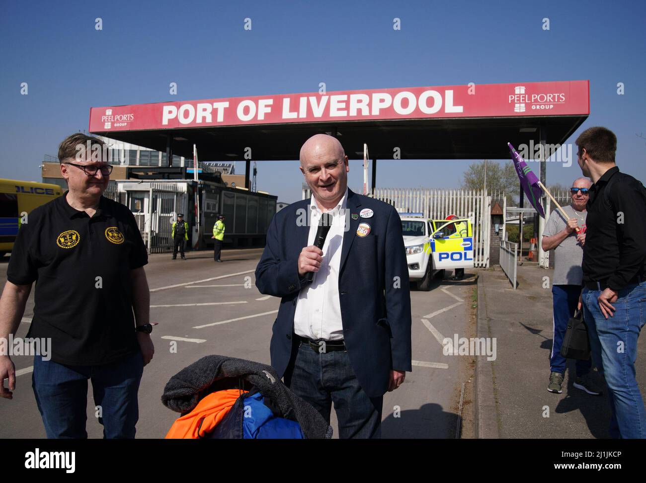 Rail, Maritime and Transport (RMT) union general secretary Mick Lynch ...