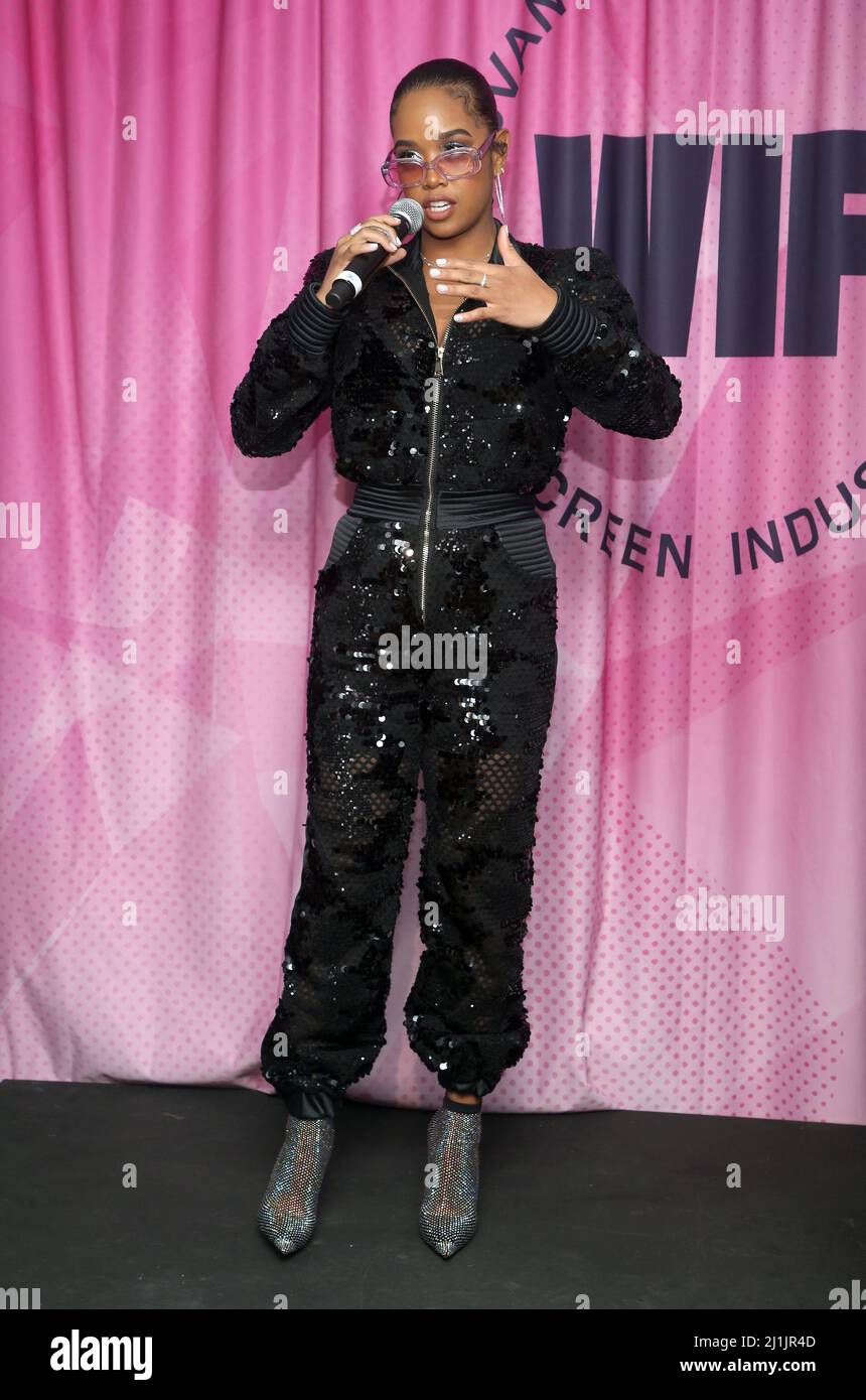 Los Angeles, USA. 25th Mar, 2022. H.E.R. at the 15th Annual WIF Oscar