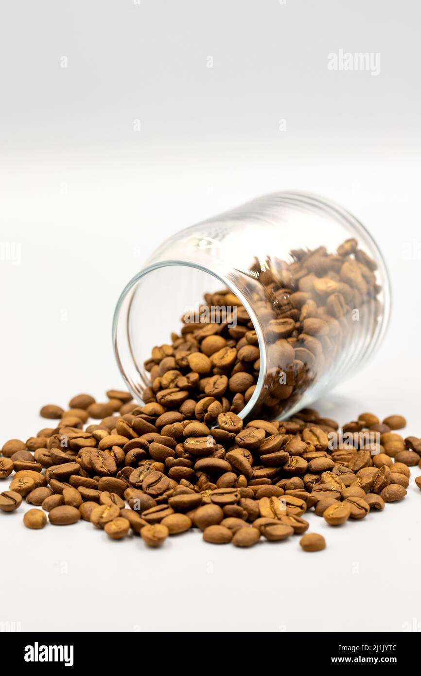 Jar of coffee beans hires stock photography and images Alamy