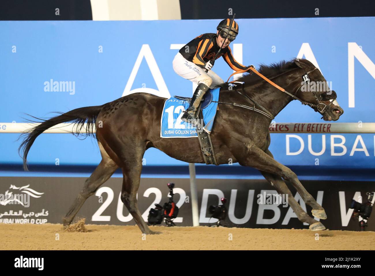 Meydan, USA. 26th Mar, 2022. March 26, 2022: Switzerland #12 ridden by ...