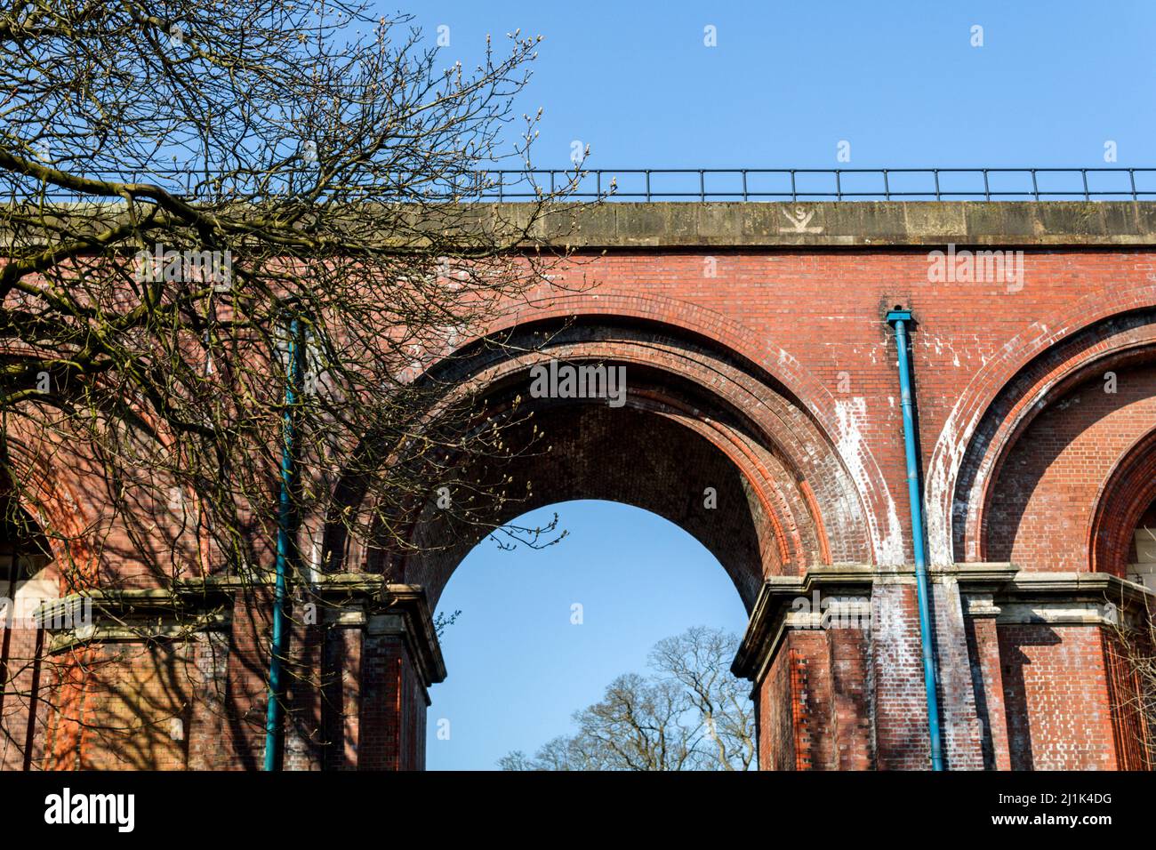 Whalley viaduct. Stock Photo