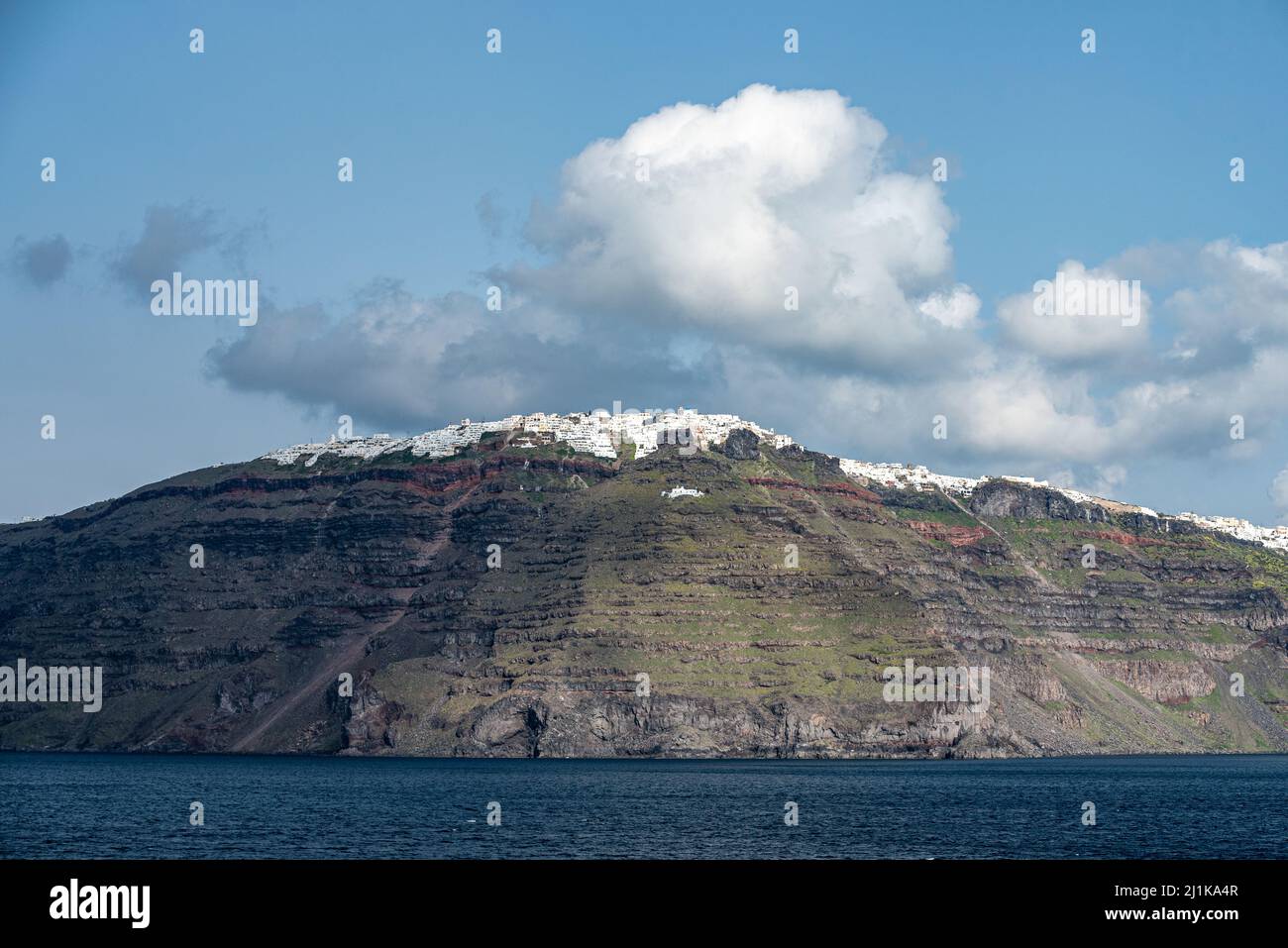Santorini Island Greece Stock Photo Alamy