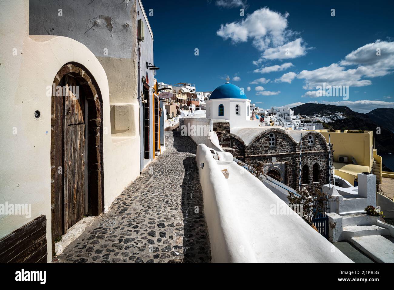 Santorini Island Greece Stock Photo Alamy