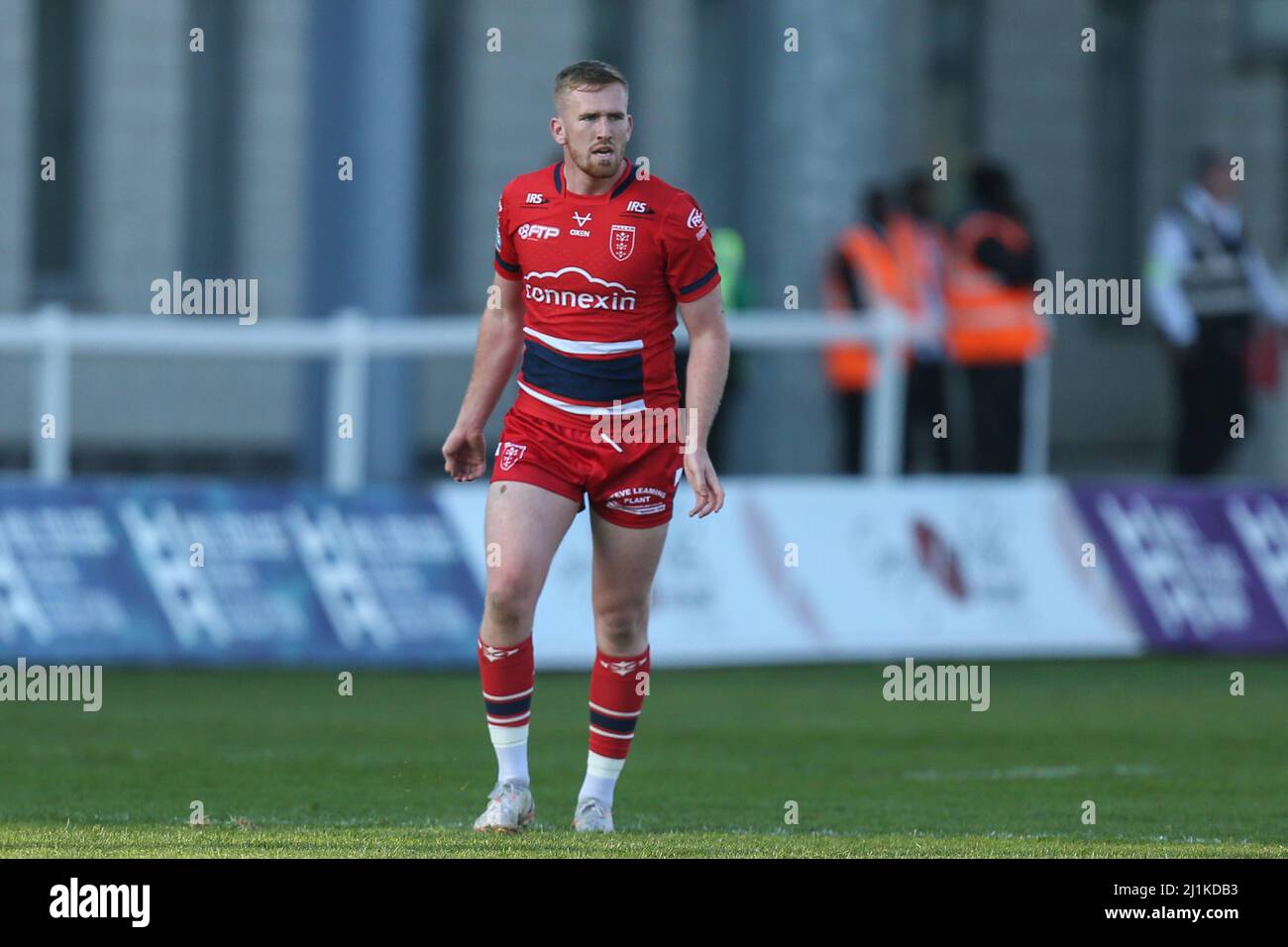 Rowan Milnes 21 of Hull KR during the game Stock Photo Alamy