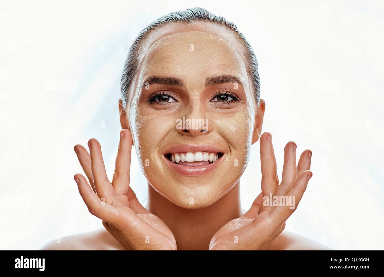 Glowing face hi-res stock photography and images - Alamy
