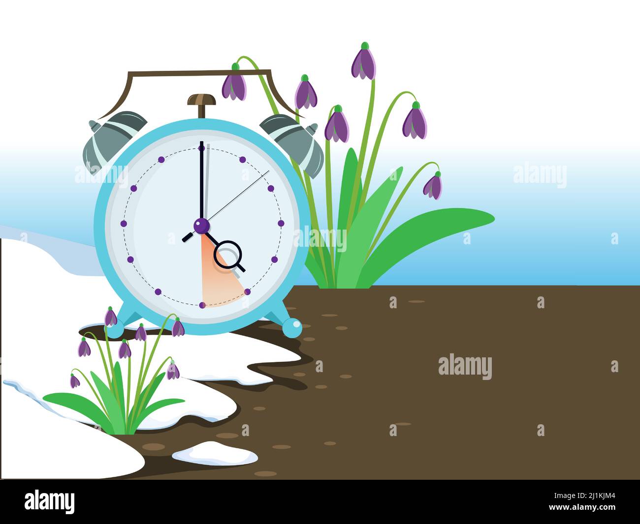 Daylight Saving Time. Clock Set To an Hour Ahead March 12, 2023 Stock  Vector - Illustration of march, line: 248528525