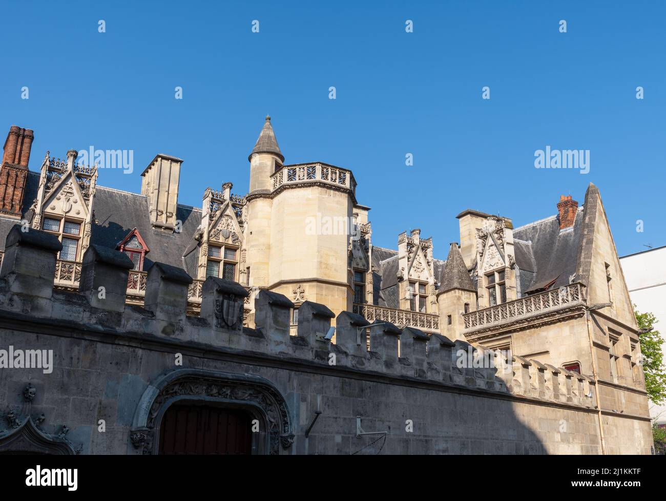 Musee national du Moyen Age - Musee Cluny in Paris Stock Photo