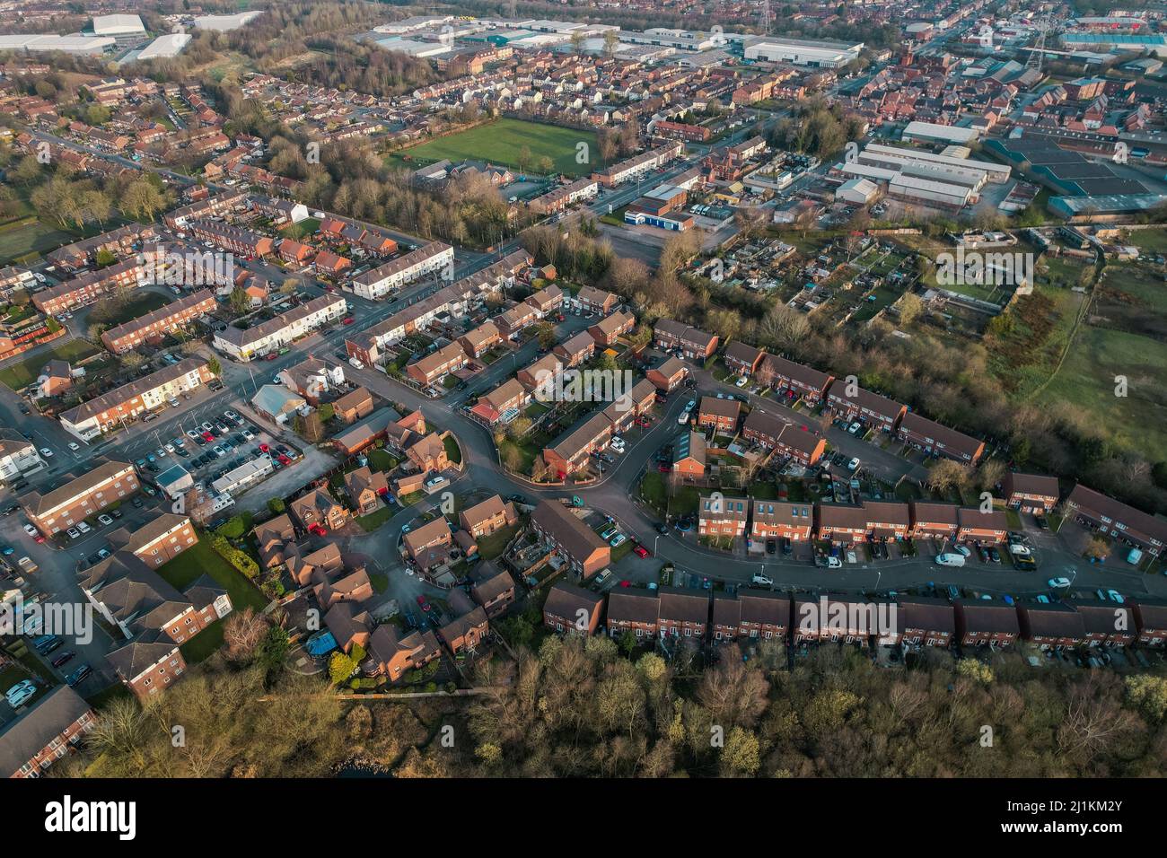 Yeovil aerial view town hi-res stock photography and images - Alamy