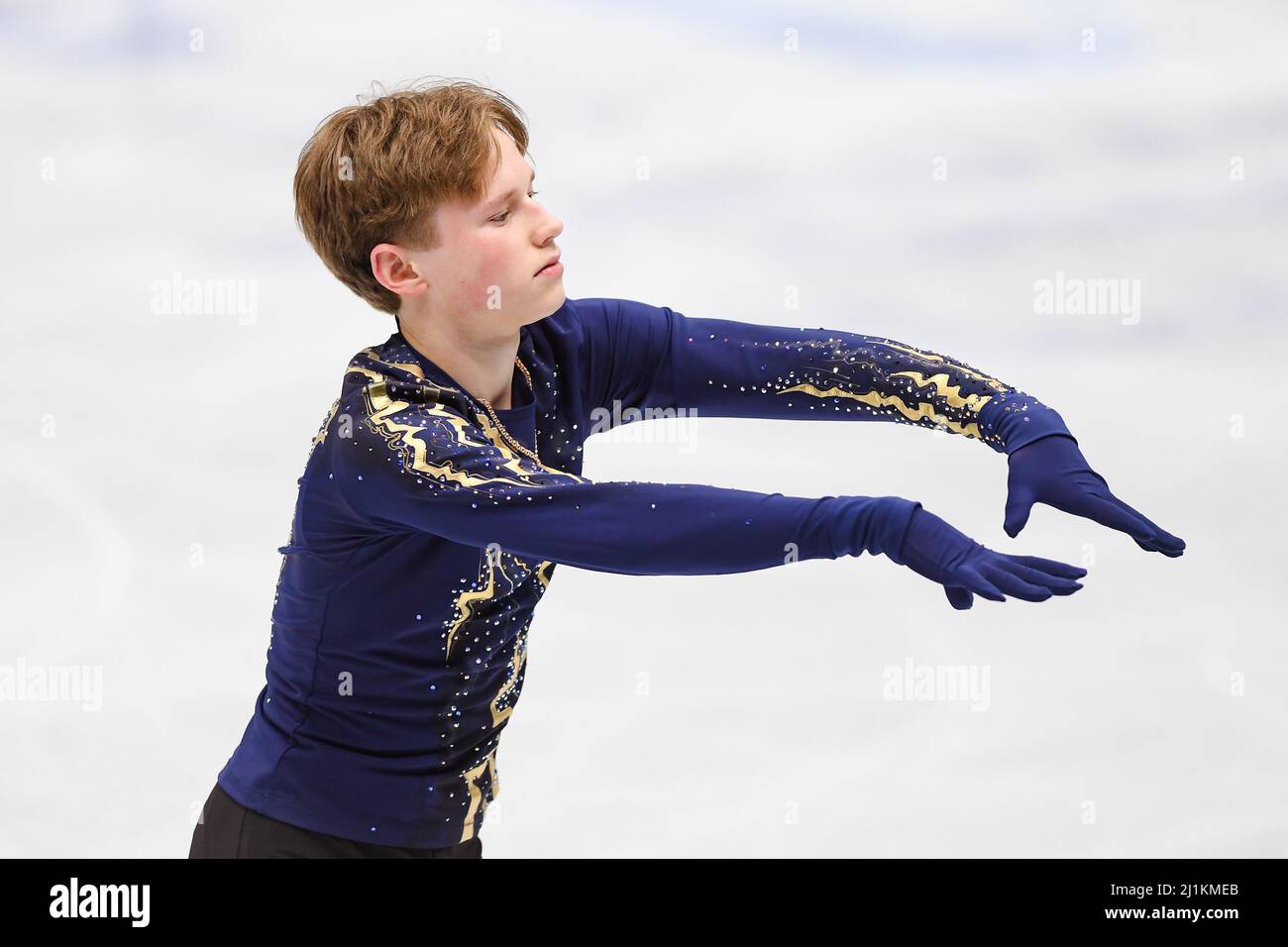Ilia MALININ (USA), during Men Free Skating, at the ISU World Figure