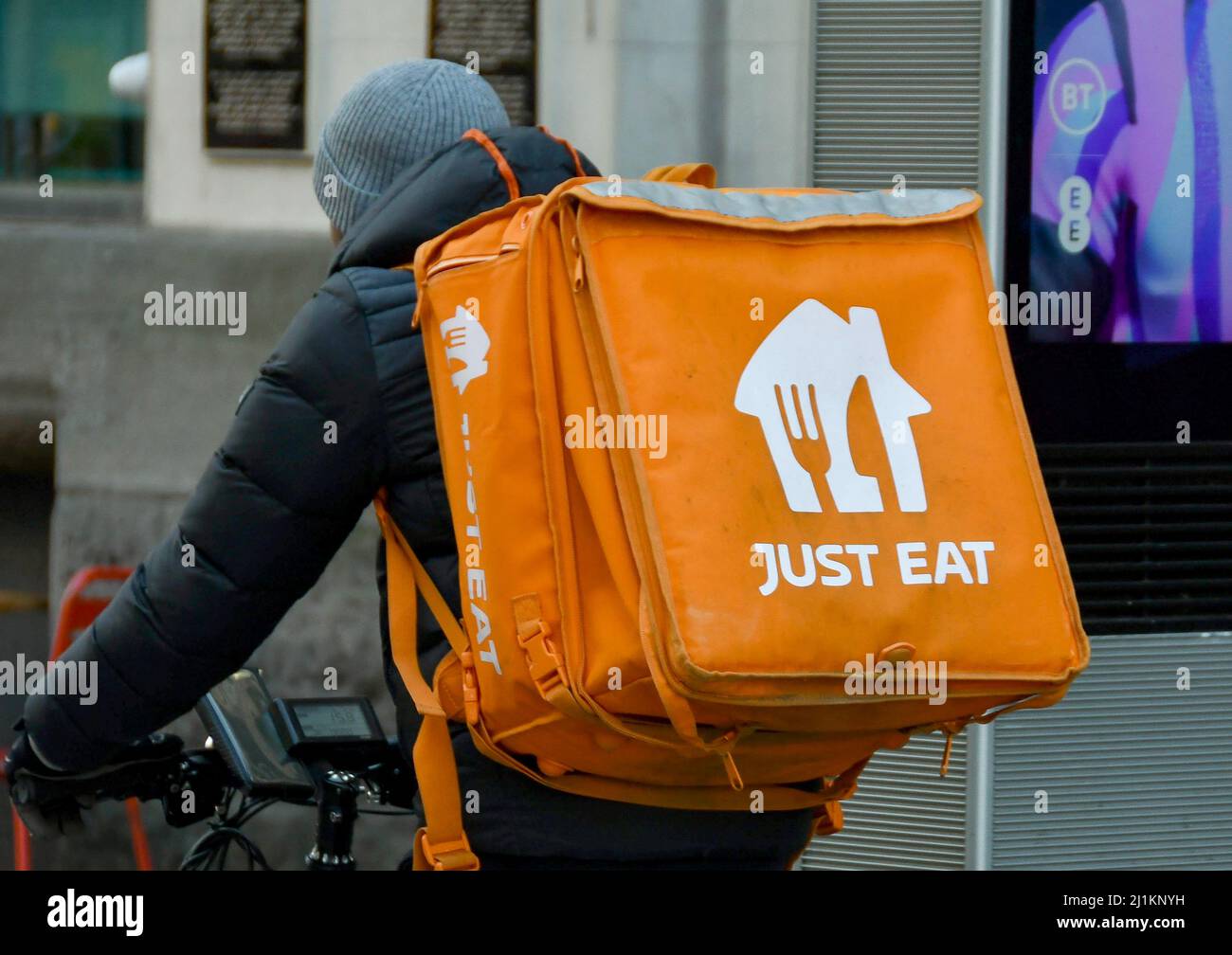just eat bike courier bag
