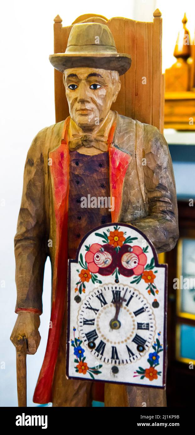 Bristol, Connecticut, USA. 25th Mar, 2022. The American Clock & Watch