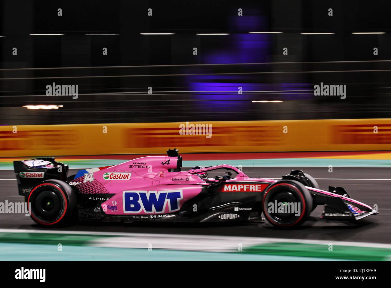 Fernando Alonso (ESP) Alpine F1 Team A522. Saudi Arabian Grand Prix