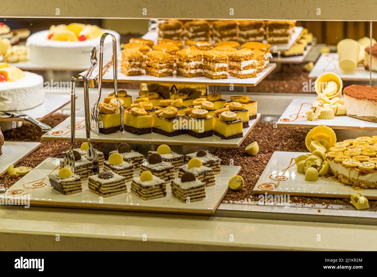 Turkish desserts. Turkish Republic of Northern Cyprus (TRNC) Stock Photo