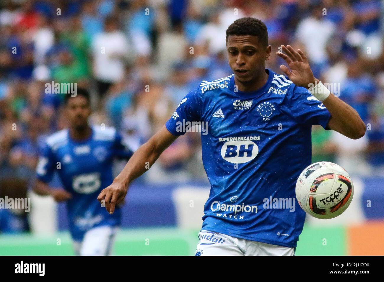 Belo Horizonte, Brazil. 26th Mar, 2022. MG - Belo Horizonte - 03/26/2022 -  MINEIRO 2022 ATHLETIC X CRUZEIRO - Rafael Silva Cruzeiro player during a  match against Athletic Club at the Mineirao