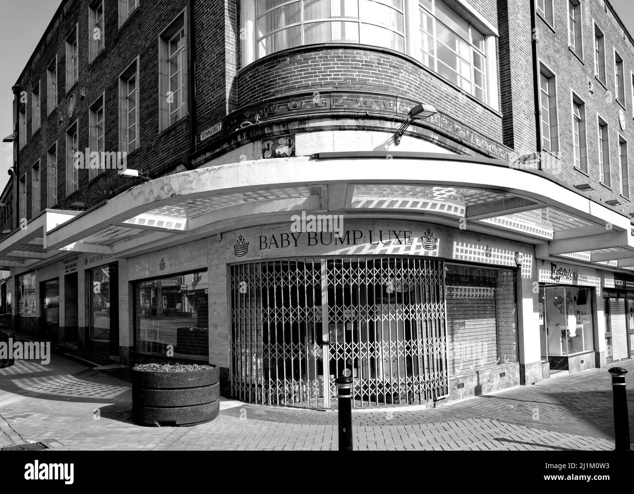 images of NewcastleunderLyme in Staffordshire including town centre