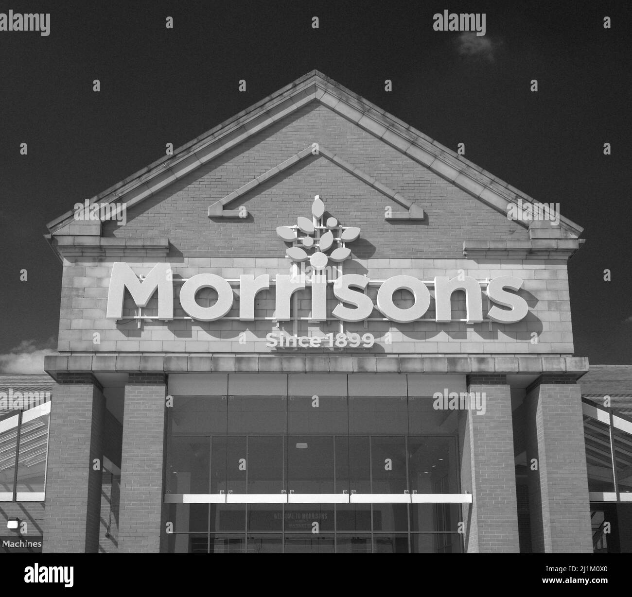 NewcastleunderLyme town in Staffordshire England Stock Photo Alamy