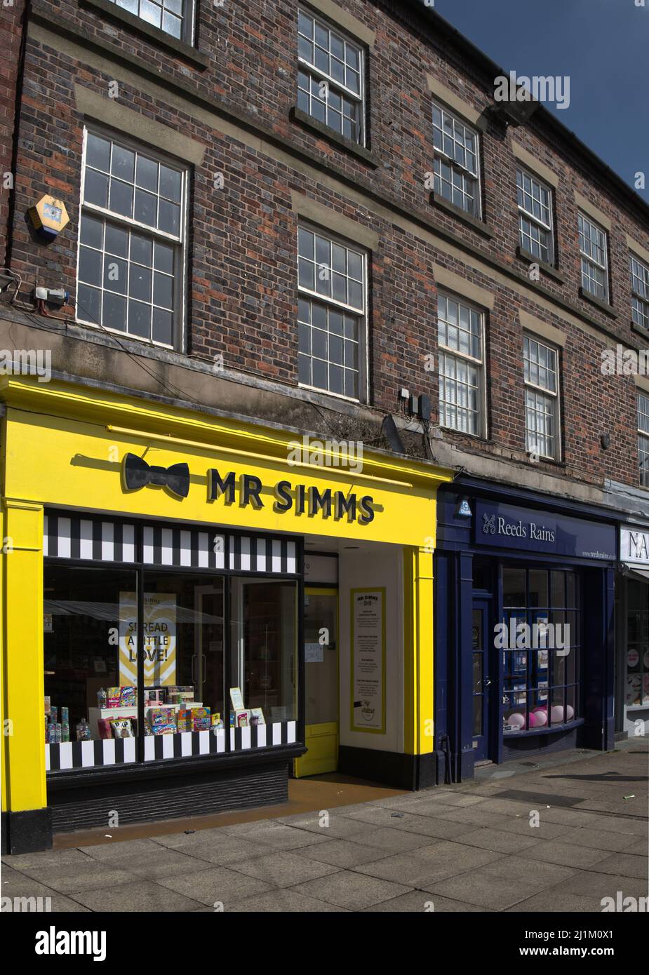 images of NewcastleunderLyme in Staffordshire including town centre Seabridge School, shops