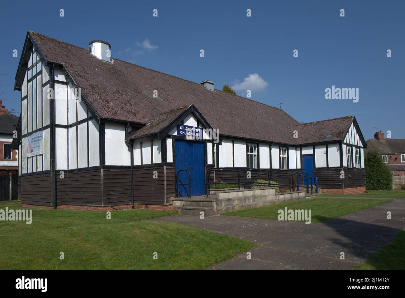 NewcastleunderLyme town in Staffordshire England Stock Photo Alamy