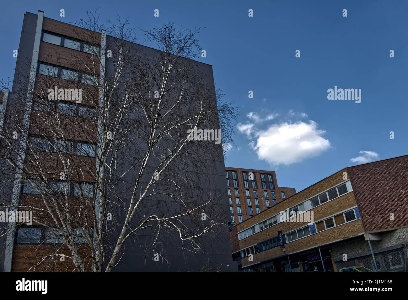 NewcastleunderLyme town in Staffordshire England Stock Photo Alamy