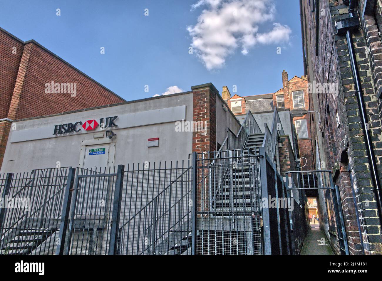 images of NewcastleunderLyme in Staffordshire including town centre Seabridge School, shops