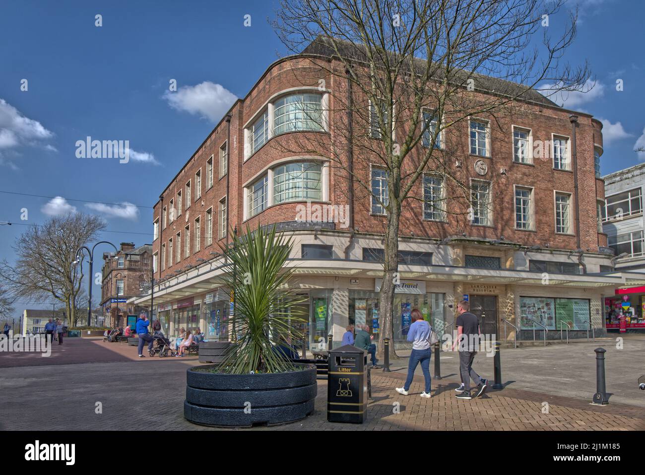 images of NewcastleunderLyme in Staffordshire including town centre