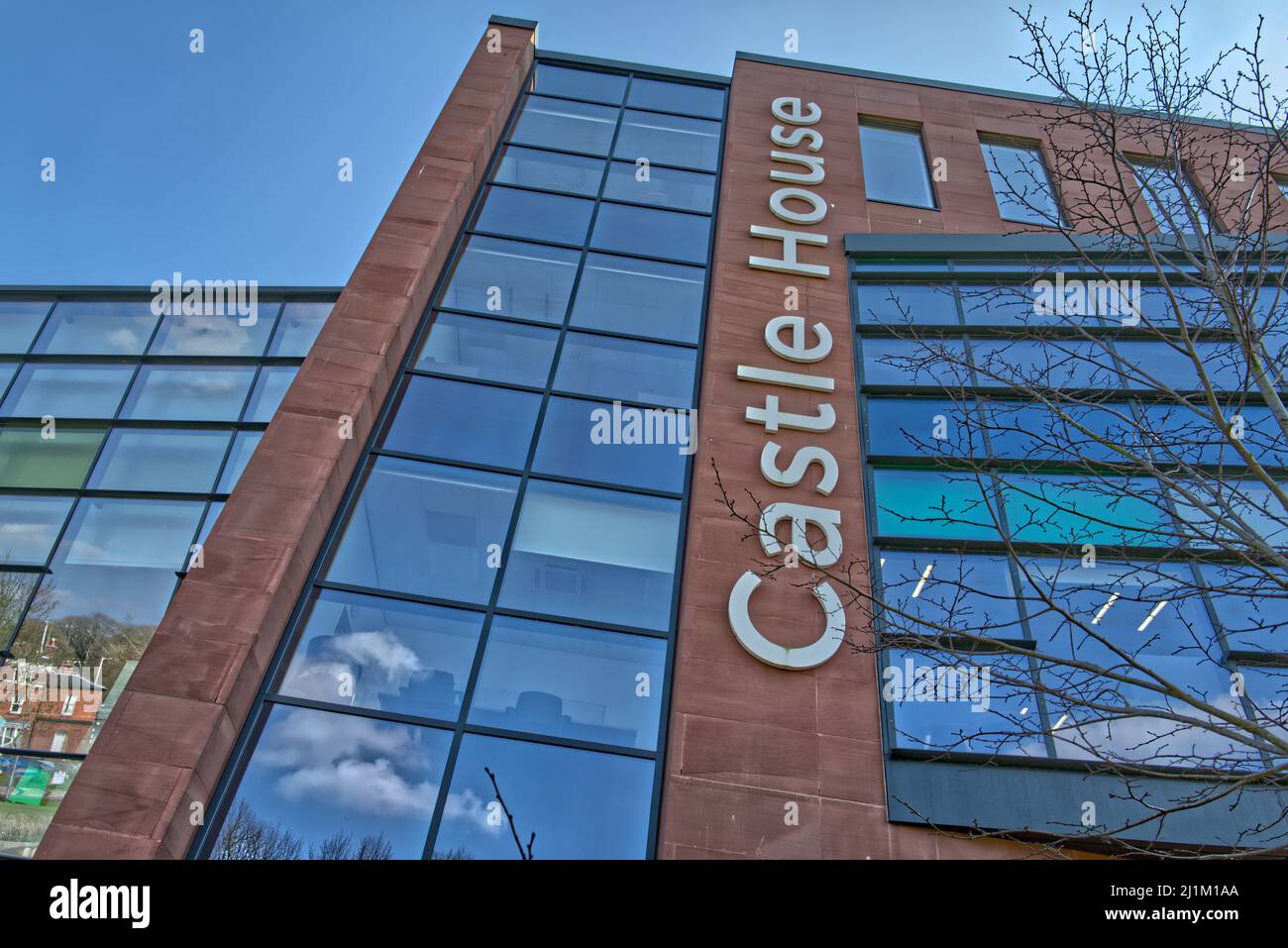 images of NewcastleunderLyme in Staffordshire including town centre