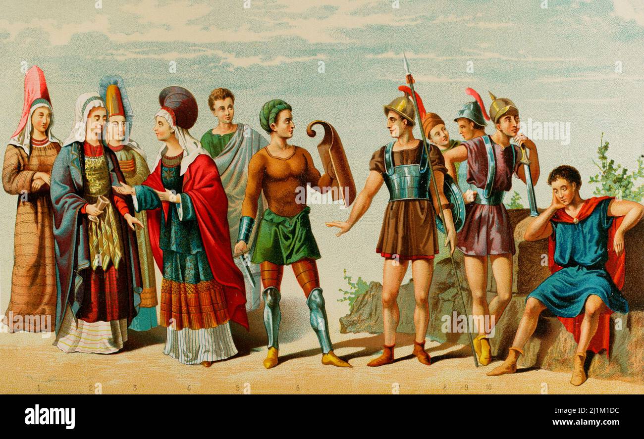 Phoenician clothing hires stock photography and images Alamy