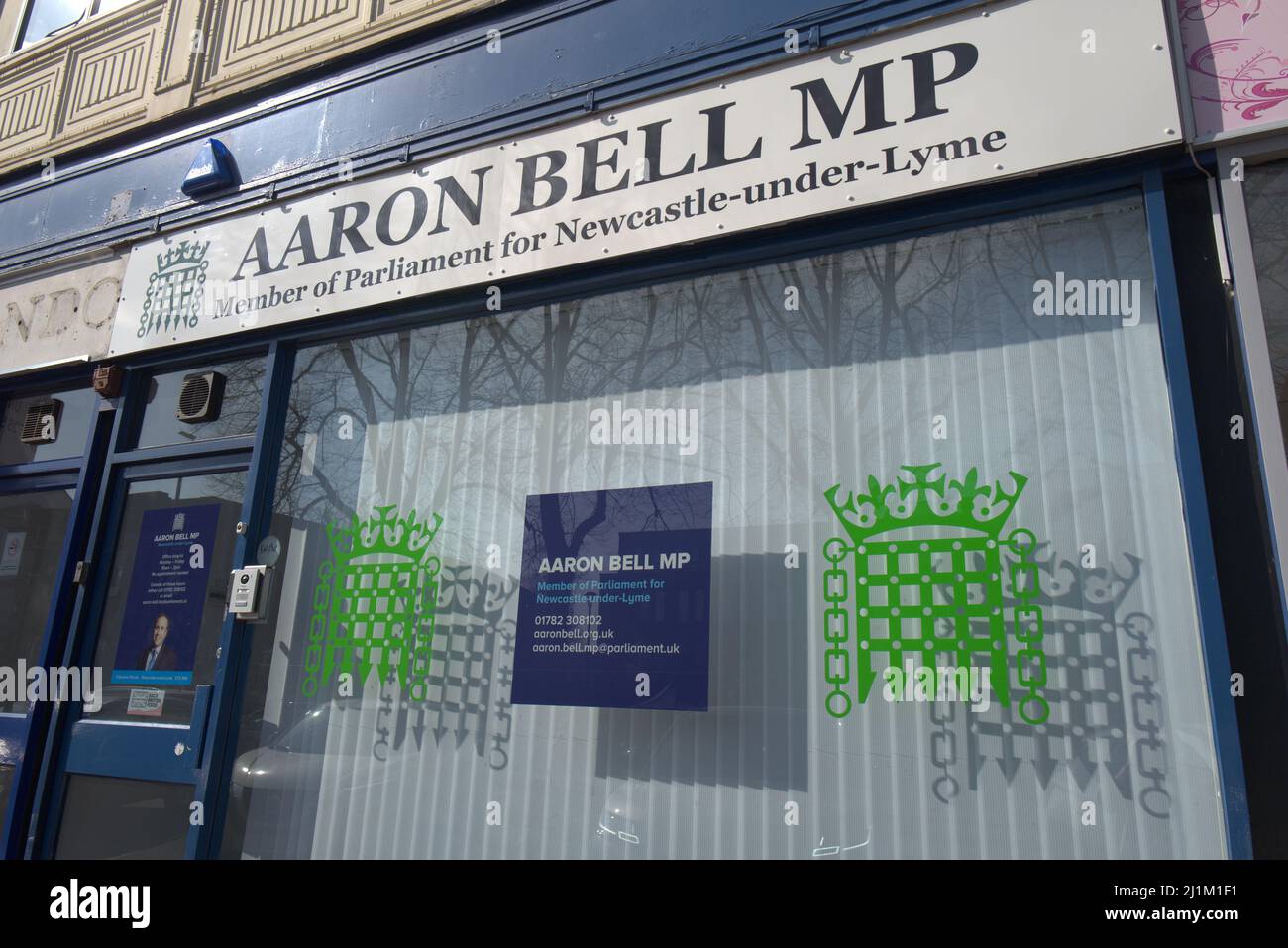 images of NewcastleunderLyme in Staffordshire including town centre