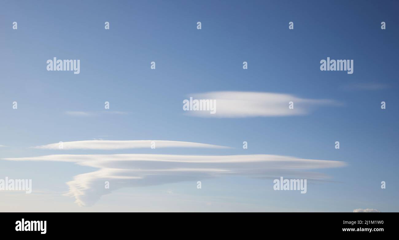 sunset sky blue sky clouds Stock Photo - Alamy