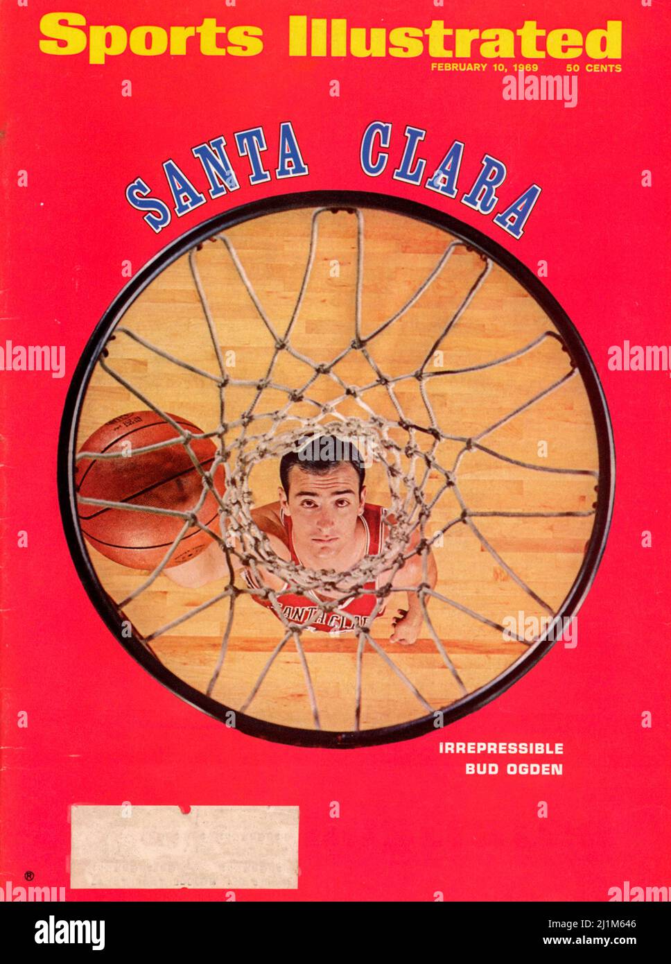 Vintage 10 February 1969 "Sports Illustrated" Magazine Cover, USA Stock