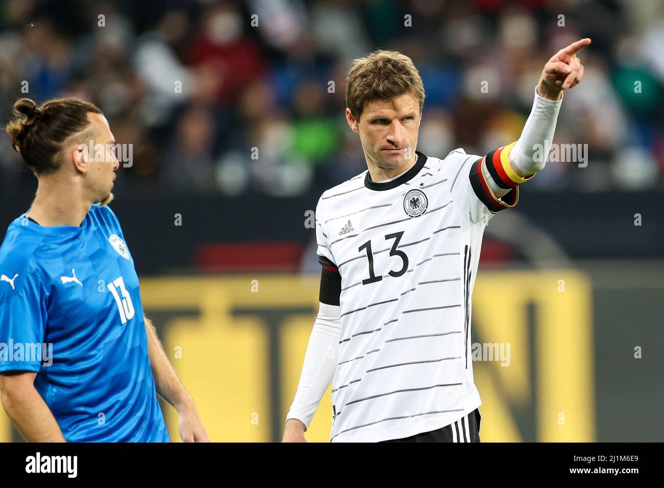 Sinsheim, Germany. 26th Mar, 2022. Soccer Internationals, Germany