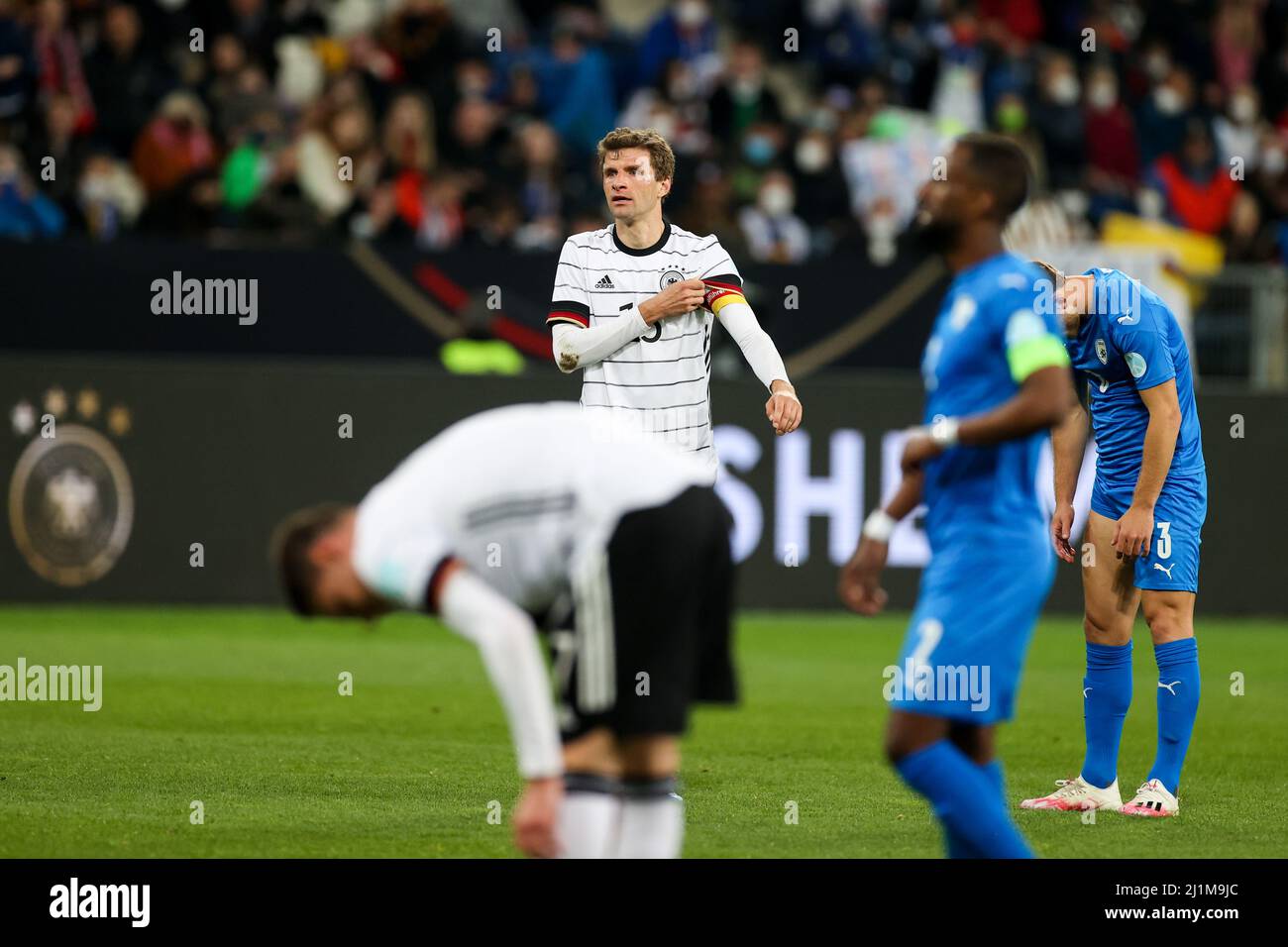 Sinsheim, Germany. 26th Mar, 2022. Soccer internationals, Germany