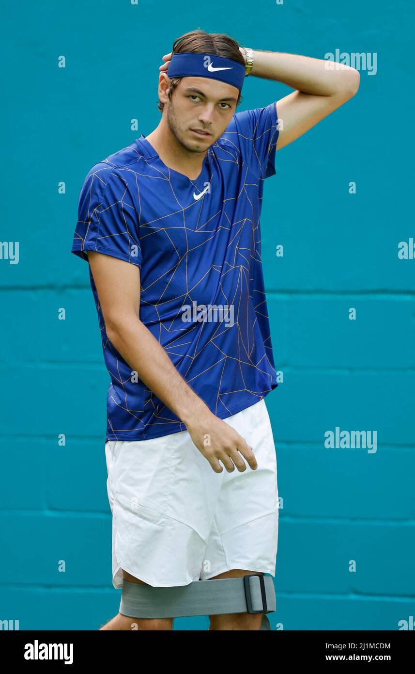 MIAMI GARDENS, FLORIDA MARCH 26 Taylor Fritz day 6 at the Miami Open
